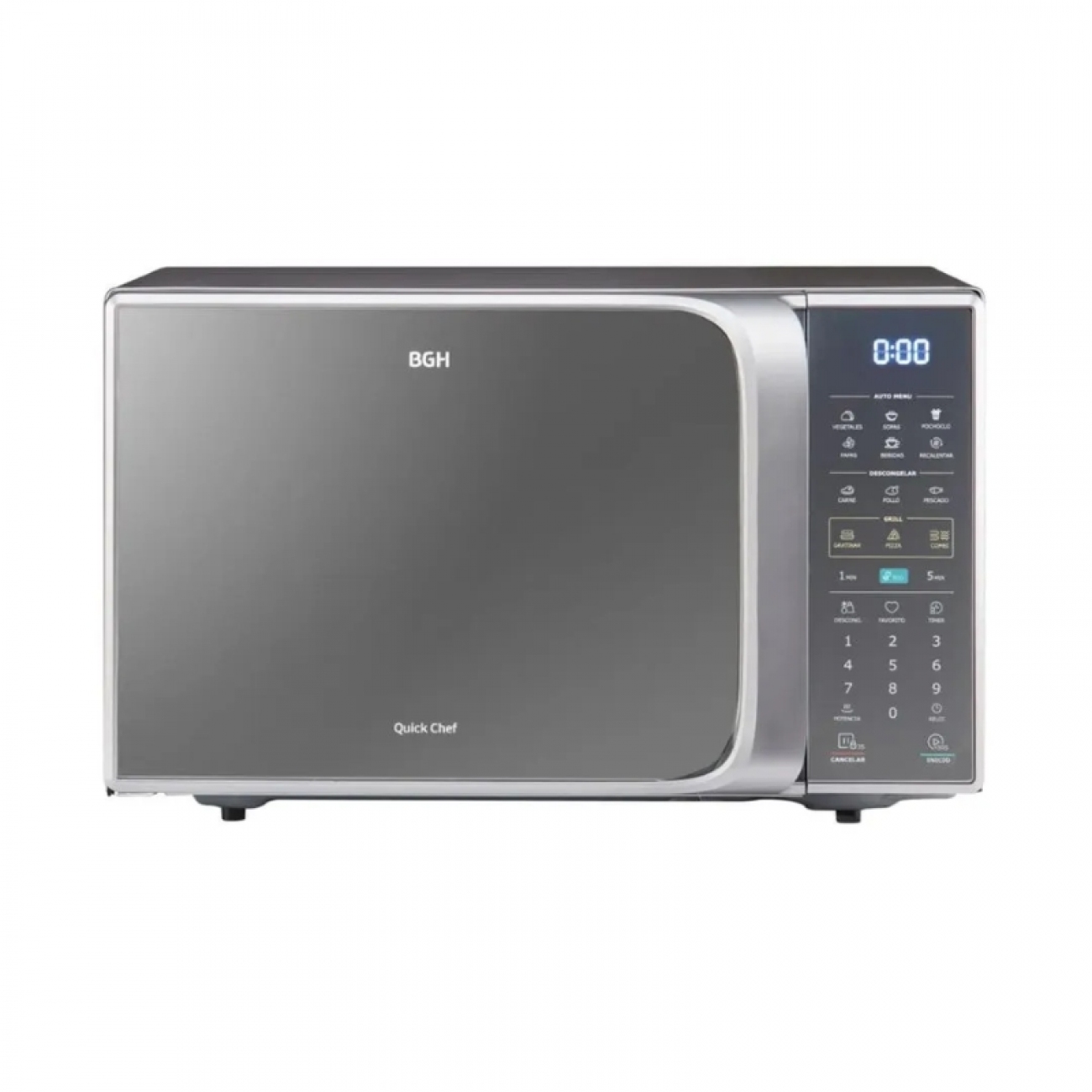 Imagen Microondas BGH B228DS20I 28Lts 900W Grill Convecc Digital