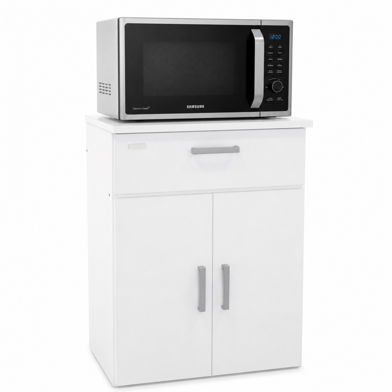 Imagen Mueble Para Microondas Platinum 3045 Blanco