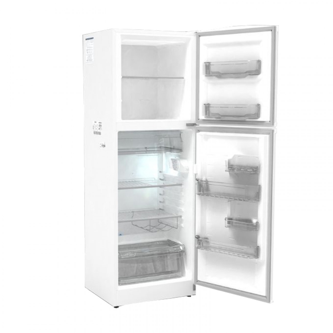 Imagen Heladera Con Freezer Bambi 2f1800ba 386 Lts Gris Plata